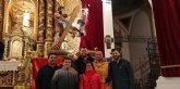 La eucaristía de presentación de la nueva Junta Directiva de la Cofradía del Santísimo Cristo de la Caída y Elevación de la Cruz tuvo lugar el pasado domingo 13 de enero