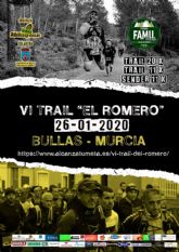 La VI Trail El Romero se disputa el 26 de enero