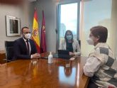 Isabel Franco se rene con la alcaldesa de Jumilla