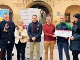 El club #retoyosípuedo recibe los 7.700 euros recaudados en la San Silvestre 'Ciudad de Lorca' para APAT Lorca