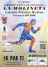 Este domingo, Molina de Segura celebra su III Carrera Popular La Molineta