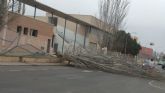 Fuerte temporal de viento en San Javier