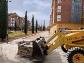 Comienzan las obras para construir la primera plataforma peatonal y ciclista de Alcantarilla