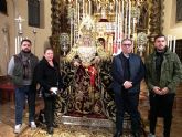 Sevilla . El capataz sevillano Antonio Sanchez del Pino y sus auxiliares llevara el palio de la Virgen de la Esperanza de Alcalá del Río en 20224