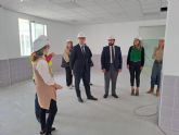 Las obras del nuevo pabelln de Primaria del colegio Rey Juan Carlos I de La Unin finalizarn el prximo mes