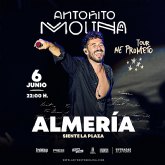 Antonito Molina estar� en Almer�a el pr�ximo 6 de junio con su nuevo tour 'Me Prometo'