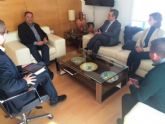 El equipo de Gobierno se reúne con el Colegio de Arquitectos de Murcia