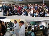 Estudiantes de Criminología de la UMU visitaron instalaciones de la Guardia Civil de Murcia