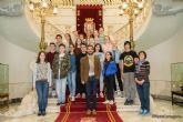 El Palacio Consistorial da la bienvenida a los nueve alumnos de intercambio alemanes del IES Jimenez de la Espada