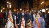 López Miras asiste en la iglesia del Carmen a la recepción oficial a la patrona de Murcia, Nuestra Señora de la Fuensanta