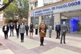 La nueva decana del Colegio de Psiclogos de Murcia, Mara Fuster, y su Junta de Gobierno toman posesin