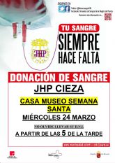 Nuevo maratn nazareno de hemodonacin