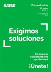 Continan en la Regin de Murcia las movilizaciones del Sindicato de Enfermera, SATSE, para 2022