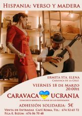 Concierto solidario por Ucrania a cargo del dúo 'Hispania: verso y madera'