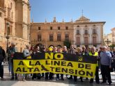 El PSOE de Lorca reitera su apoyo ante las reivindicaciones de la plataforma de vecinos afectados por la línea de alta tensión Hinojar-Águilas