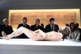 Una exposicin muestra una recreacin de Cristo basada en la Sbana Santa