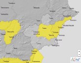 Meteorologa emite aviso amarillo por tormentas esta tarde en la Vega del Segura