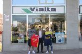 Vialta, un año ms con los equipos de baloncesto y ftbol de la UCAM