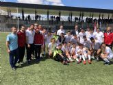 Dos ttulos nacionales, un campeonato de España para el ftbol sala alevn y un subcampeonato para el ftbol juvenil, han recado este fin de semana para las bases de la Regin de Murcia.