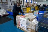 La Fundacin SABIC España dona cuatro pallets de alimentos y productos bsicos para ayudar con el dispositivo de emergencia