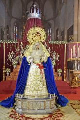 Celebración de la Santa Misa en Honor de la Virgen del Carmen presidida, por la Real Liga Naval Espanola y la Asociación de Reservistas Espanoles