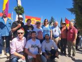 Podemos conmemora en Espinardo y Cartagena el 14 de abril y sus jvenes 'atacan' las calles franquistas