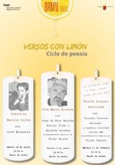 'Versos con lim�n', nuevo ciclo de poes�a en la Biblioteca Regional