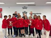 El Ayuntamiento de Murcia reconoce a los campeones del deporte escolar regional del CEIP Reino de Murcia