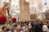 Fernando López Miras asiste a la eucaristía de despedida de la Virgen de la Fuensanta