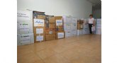 La Fundacin SABIC España se vuelca con los estudiantes de La Aljorra con una donacin de materiales escolares para ms de 400 niños