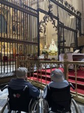 Los residentes de HLA Beln realizan su primera excursin tras la pandemia