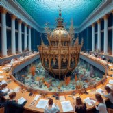 El Museo Nacional de Arqueolog�a Subacu�tica ARQVA celebra una acci�n de escritura improvisada