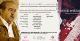 'Velos de realidad' de Manuel Mu&ntilde;oz Moreno ser� presentado el 21 de mayo en el espacio cultural 'La Bodega' de Argamasilla de Calatrava