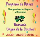 Ocio, deporte y diversin en la barriada del Virgen de la Caridad durante todo el verano