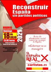 Próximo acto de la Comunión Tradicionalista Carlista en Madrid