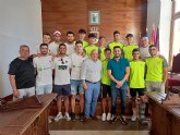 Recibimiento institucional al Cieza FS por su gran ano y su ascenso en categora senior