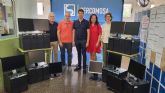 SERCOMOSA dona equipos informticos al IES Francisco de Goya para apoyar la formacin tecnolgica de su alumnado
