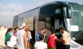 Ms de 21.000 personas acceden en autobs a Calblanque durante la primera mitad de la campaña