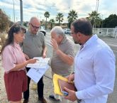 El Ayuntamiento dotar� de nuevas aceras a las pedan�as de Murcia para mejorar la seguridad y la accesibilidad de los vecinos