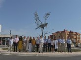 El �guila de la Academia vuelve a volar en la entrada de San Javier