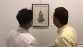 El Palacio Consistorial acoge la primera exposición del joven Daniel Soledispa Villamar