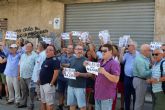 CTSSP apoya gran concentración vecinal en San Antón, en protesta por la suciedad de los solares abandonados