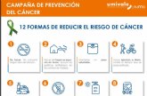 AECC Valencia y umivale lanzan una campaña anual de prevención contra el cáncer