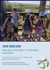El Ayuntamiento de Molina de Segura presenta la vigésimo segunda edición del Programa de Educación Ambiental Molina, Descubre tu entorno