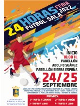 Ya puedes inscribirte en el torneo 24 horas ftbol sala de la Feria 2022