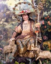 El pueblo pastoreo celebra entre cohetes y plegarias el inicio de septiembre