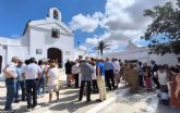 La ermita del Calvario se rehabilita 50 anos despus y se celebra con una misa multitudinaria