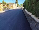 Las pedan�as de Puente Tocinos, Torreag�era y Los Garres cuentan con casi 10.000m2 de asfalto renovado mejorando la seguridad vial