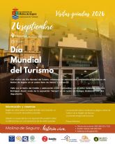La Concejal�a de Turismo de Molina de Segura organiza la visita guiada gratuita D�A MUNDIAL DEL TURISMO el s�bado 26 de septiembre