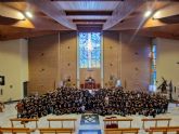 Cerca de 300 trabajadores de la UCAM peregrinan al Cristo de Monteagudo para ganar el Jubileo